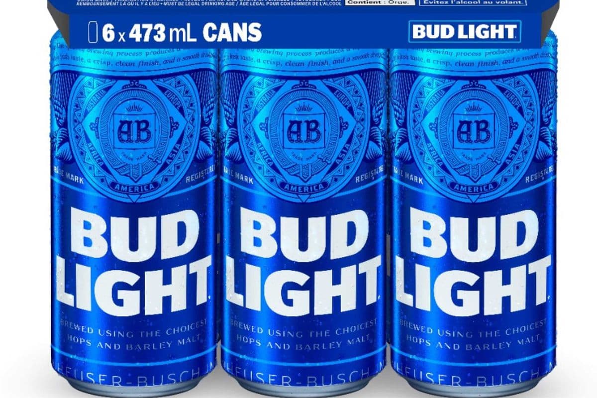 Bud Light 6pk (1 x 2838 ml)