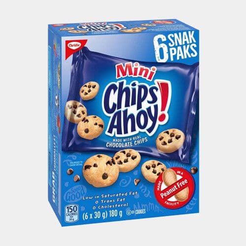 Chips Ahoy Pépites de chocolat (6 x 30g) / Chips Ahoy Chocolate Chips (6 x 30g)