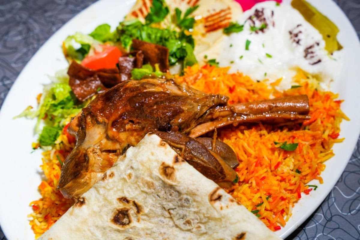 Lamb Shank Platter