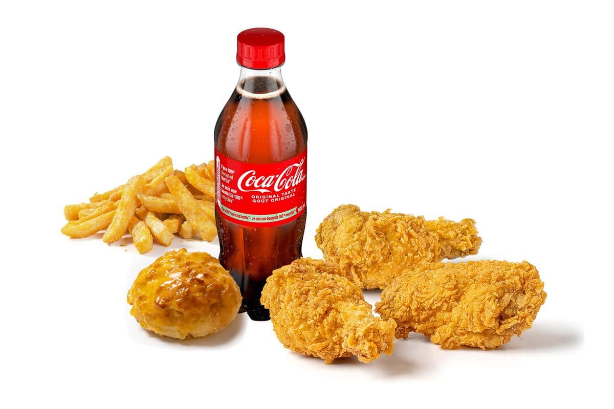 Three-Piece Chicken Wings Combo