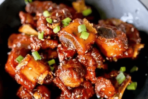 42. Sweet and Sour Spare Ribs