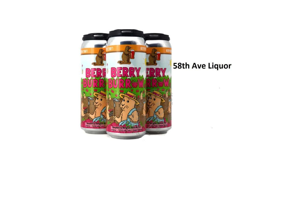 BERRY BURROW BLONDE ALE 4 CANS (1 x 4x473ML)