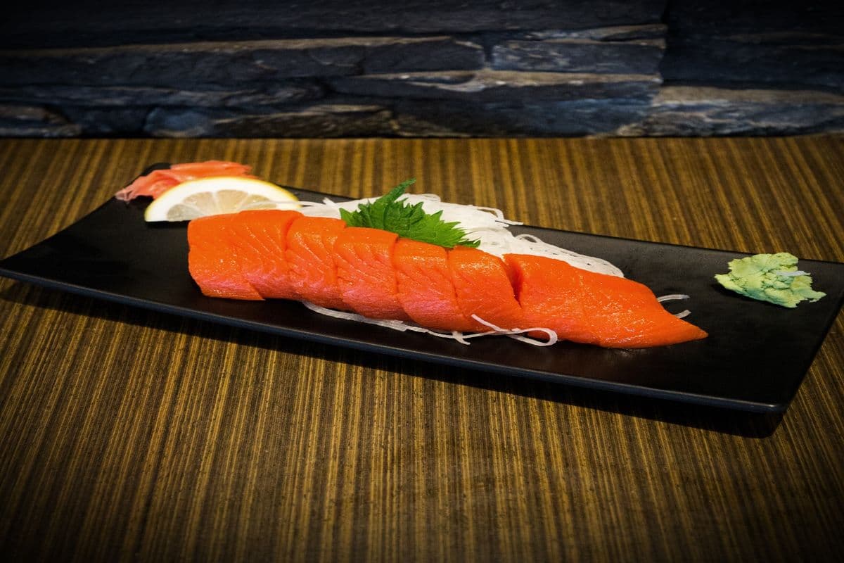 Wild Salmon Sashimi