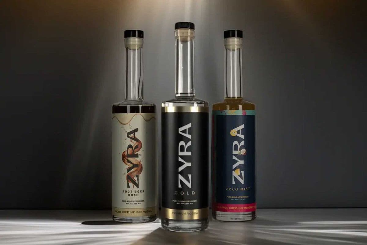 Zyra Gold Vodka-750ml (1 x 750ml)