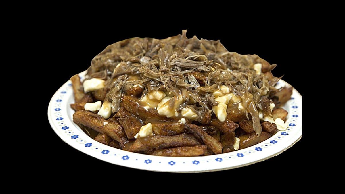 Petite poutine au canard