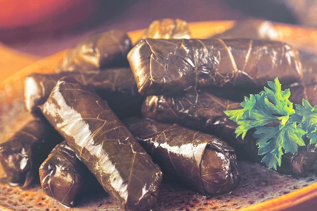 grape leaves