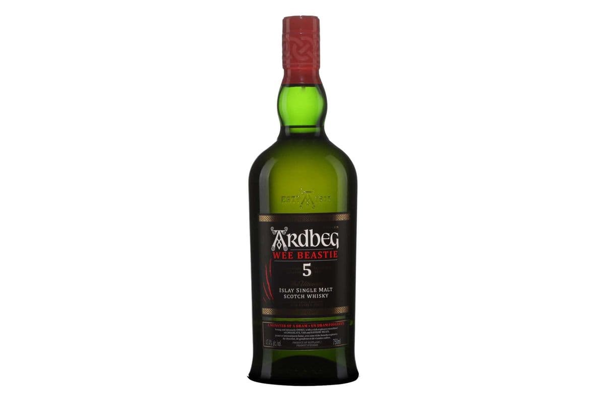 Ardbeg Wee Beastie 5 YR Old (750 ml) *Islay Single Malt Scotch* (1 x 750ML)