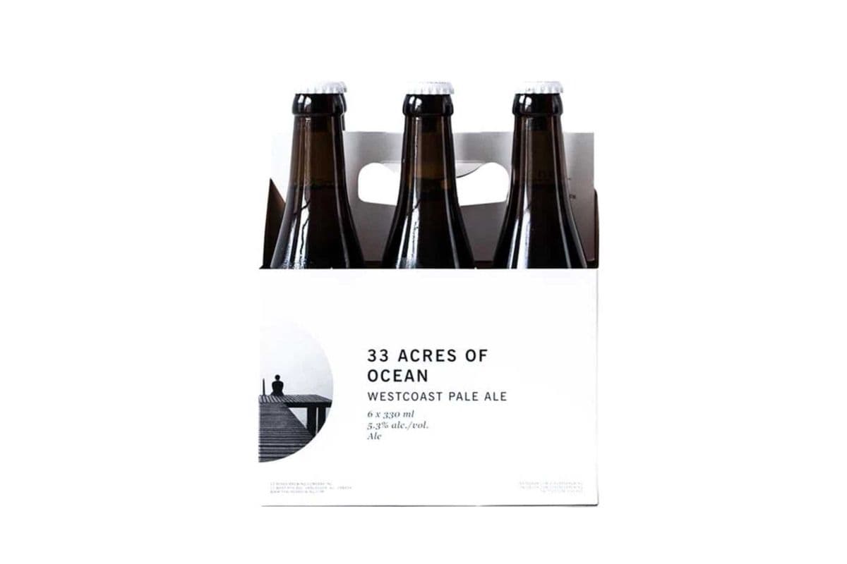 33 Acres of Ocean Westcoast Pale Ale (6 Pack) (6 x 330 ml Bottles)