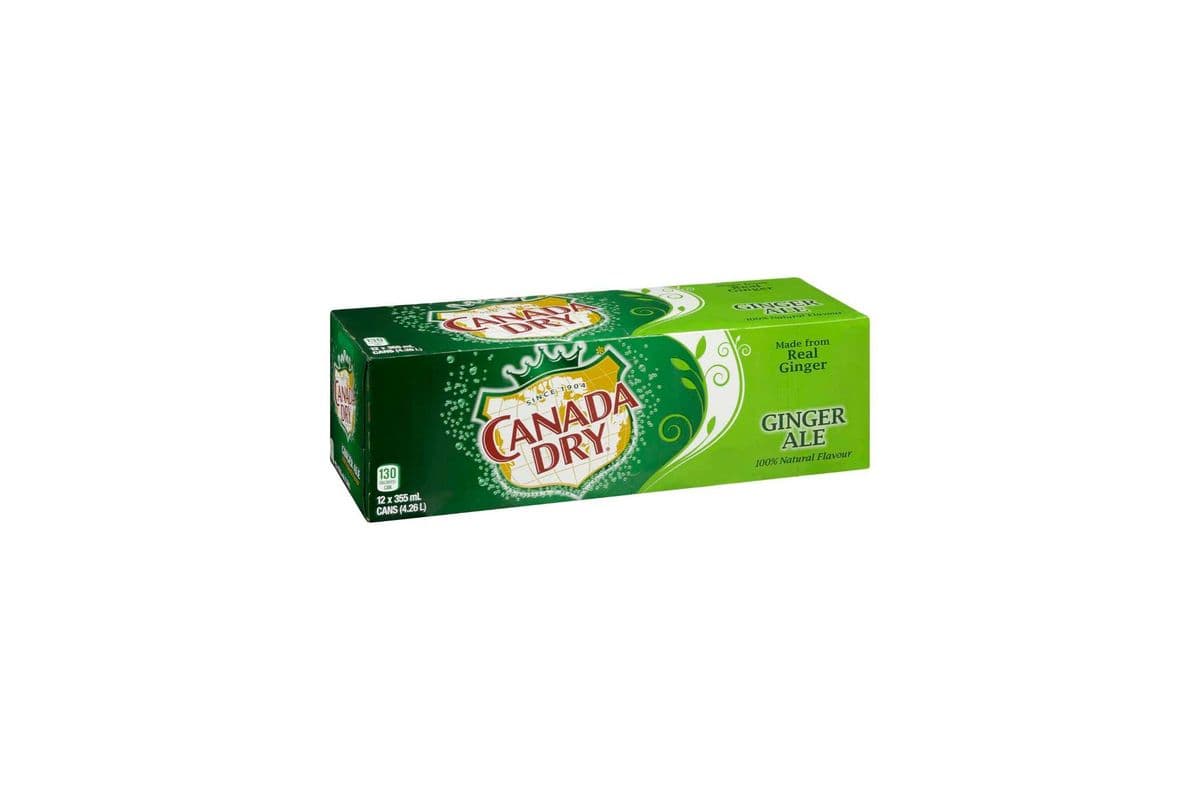 Canada Dry Ginger Ale 355ml (12 Pack) (355ml X12 )