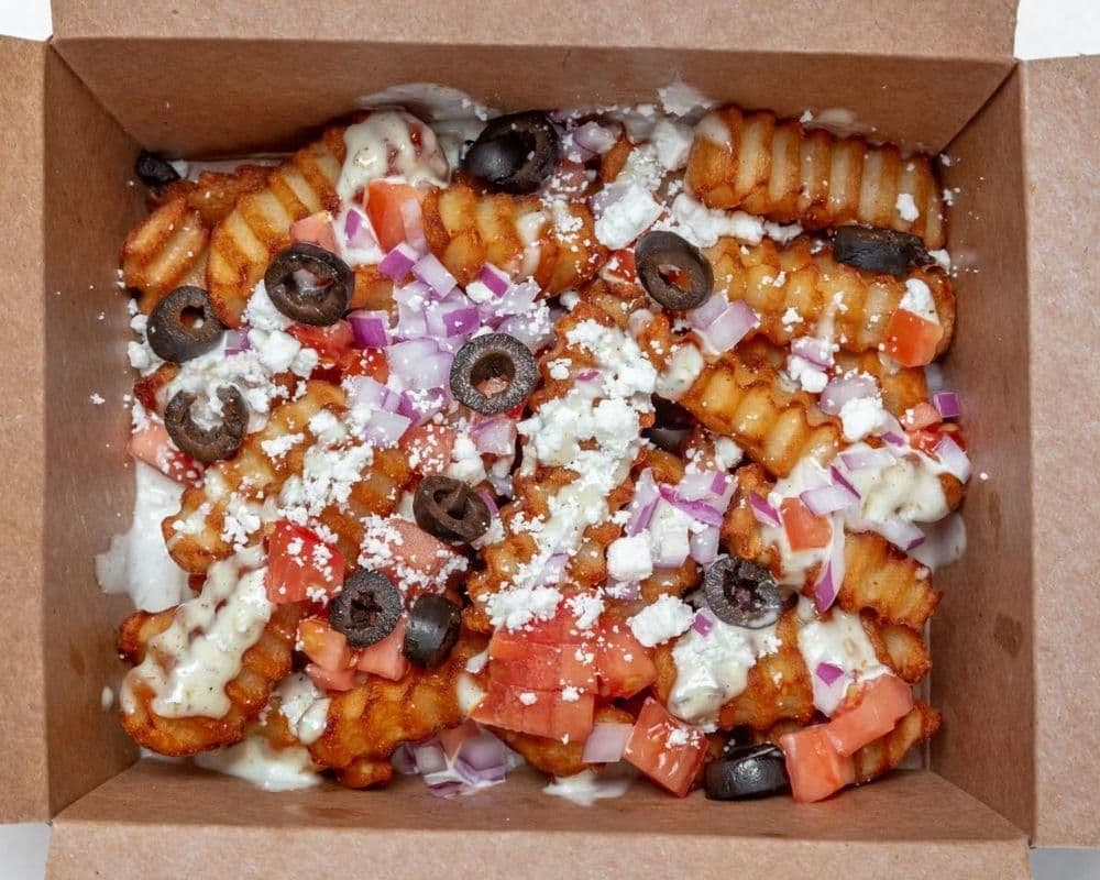  Loaded Greek Fries