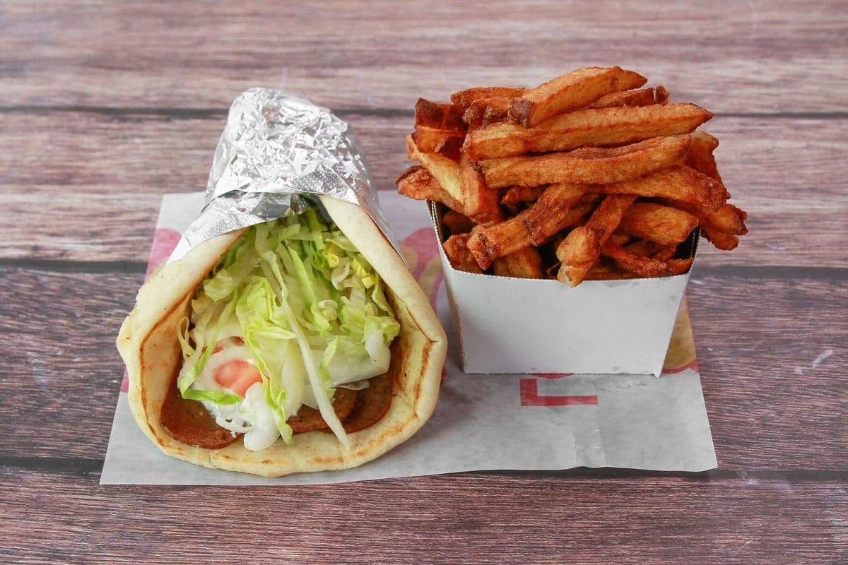 Pita au gyros / Gyro Pita