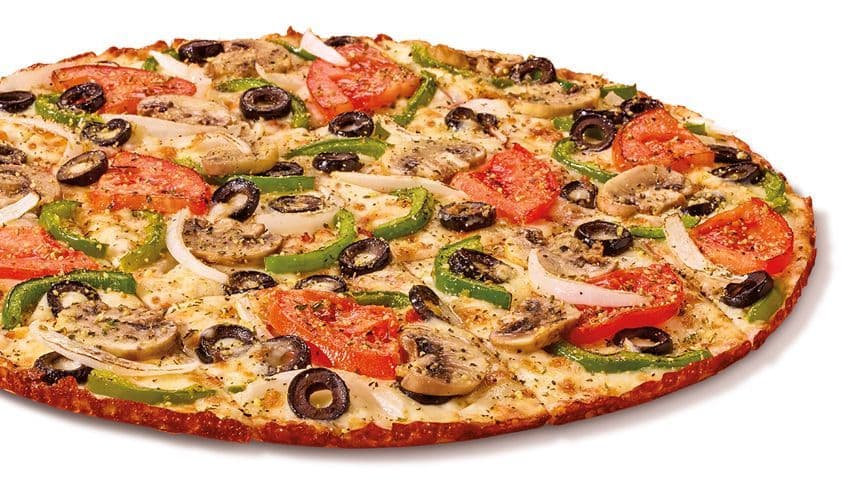Medium Thin Crust Veggie