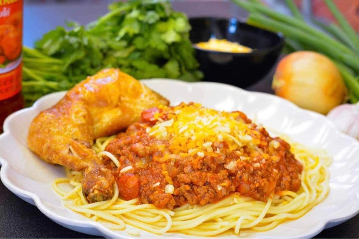 Spaghetti with Chicken