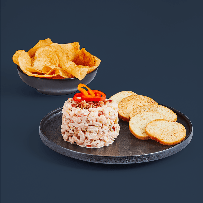 Tartare Crevettes Tex-Mex (Portion Régulière) / Tex-Mex Shrimps Tartare (Regular Portion)