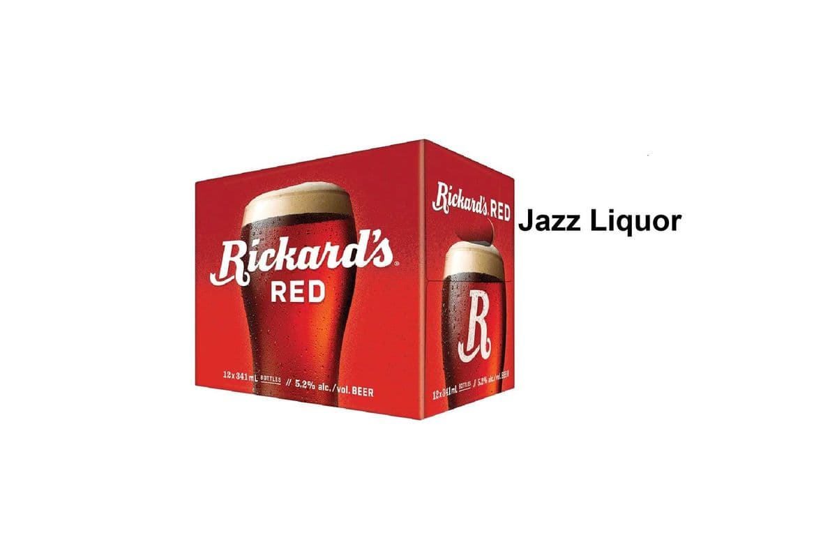 RICKARD'S RED 12 BOTTLES (1 x 12×355ML )