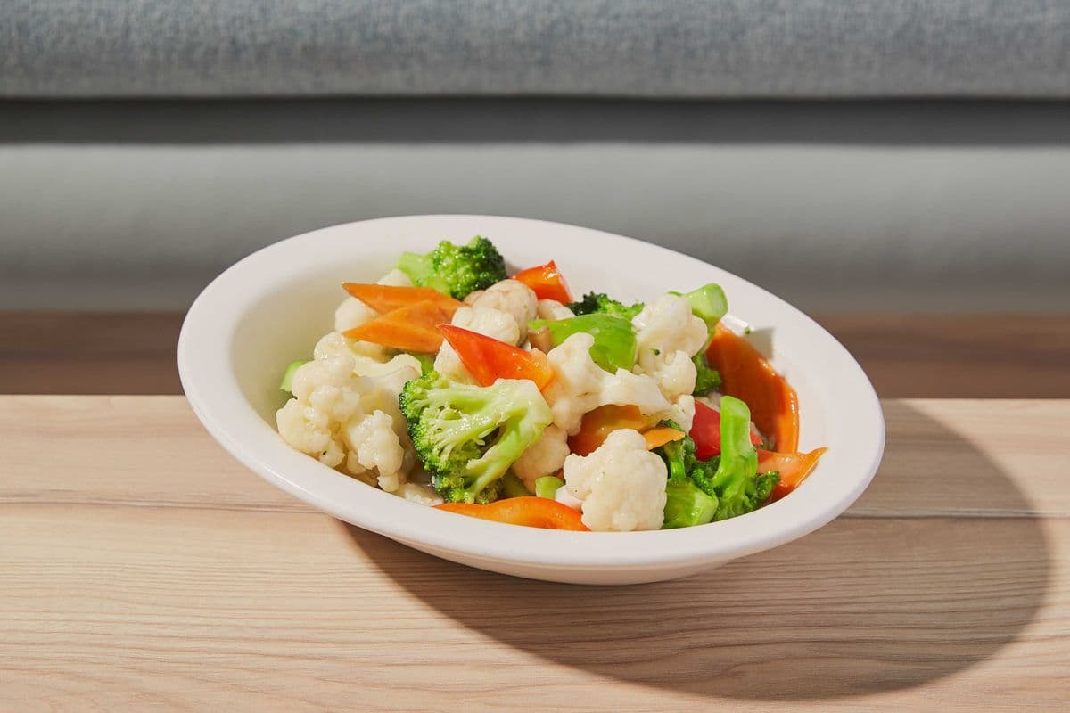 Pan-Fried Broccoli and Cauliflower