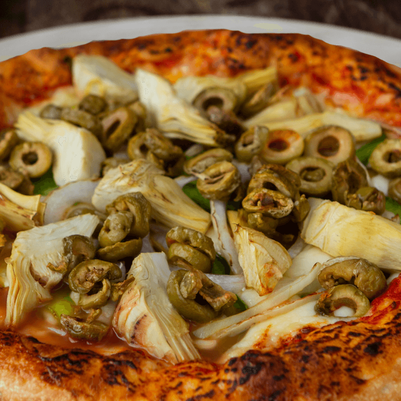10" Pizza végétarienne / 10" Vegetarian Pizza