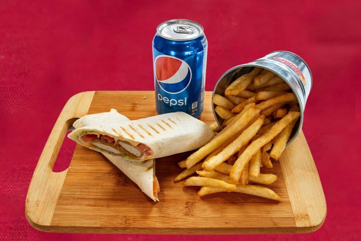 Veggie Wrap Meal