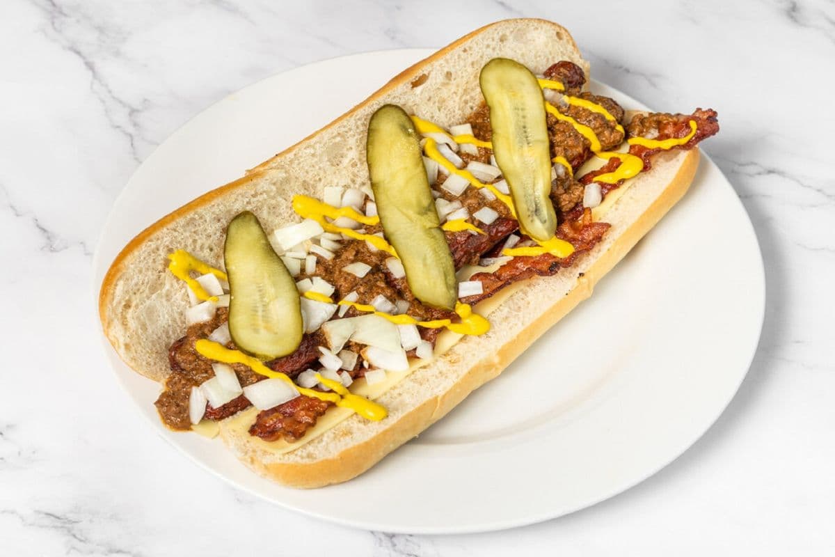 Double Bacon Cheese Dog