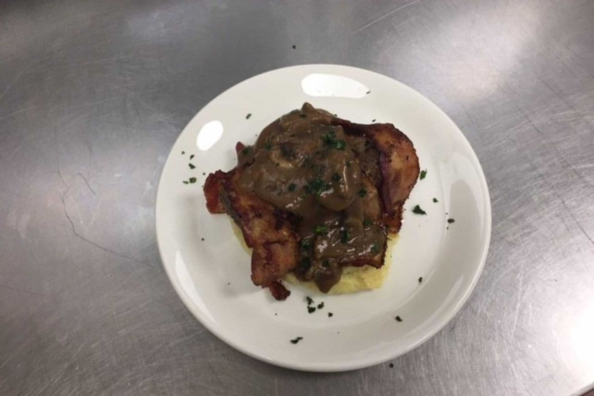Bacon wrapped meatloaf