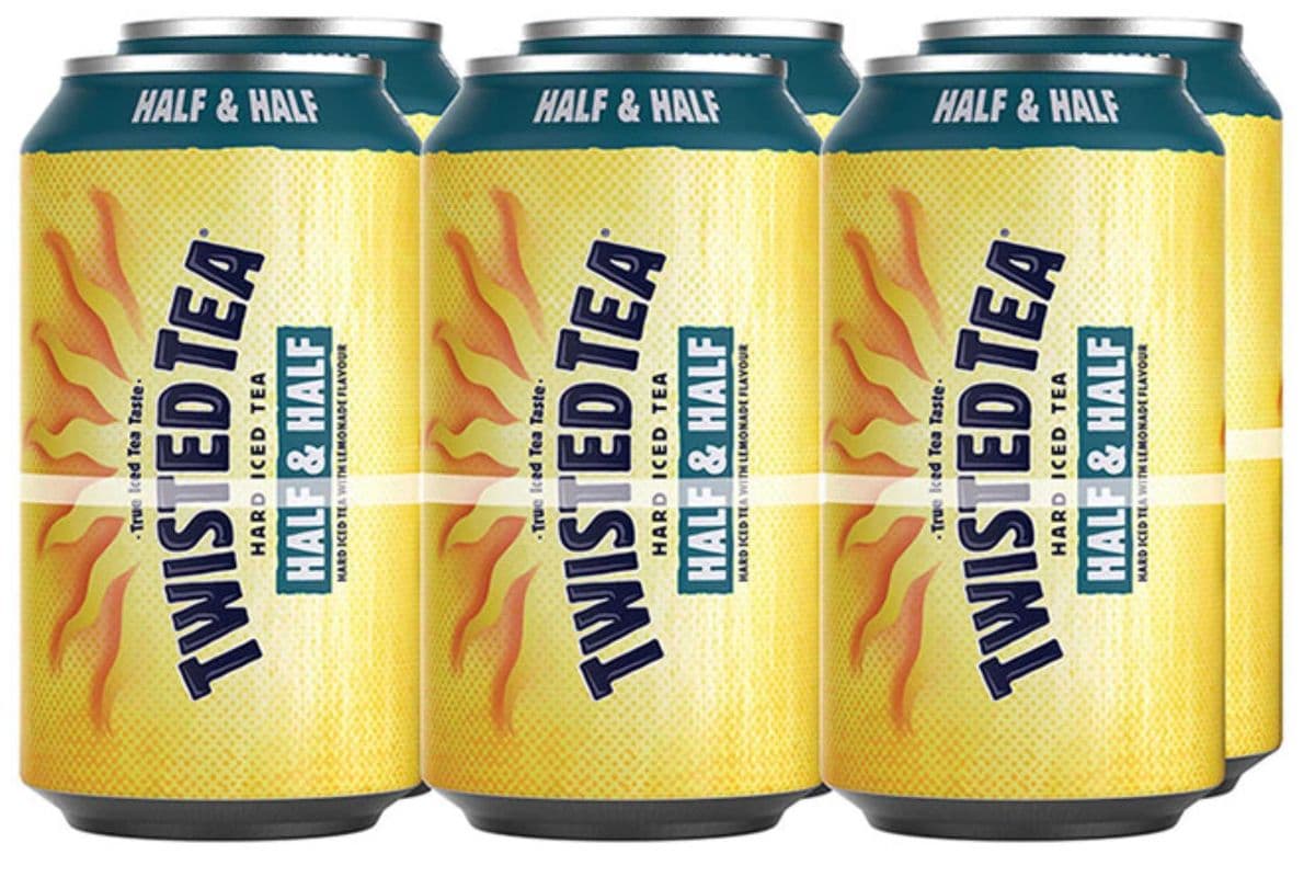 TWISTED TEA -HALF & HALF (6 x 355ml)