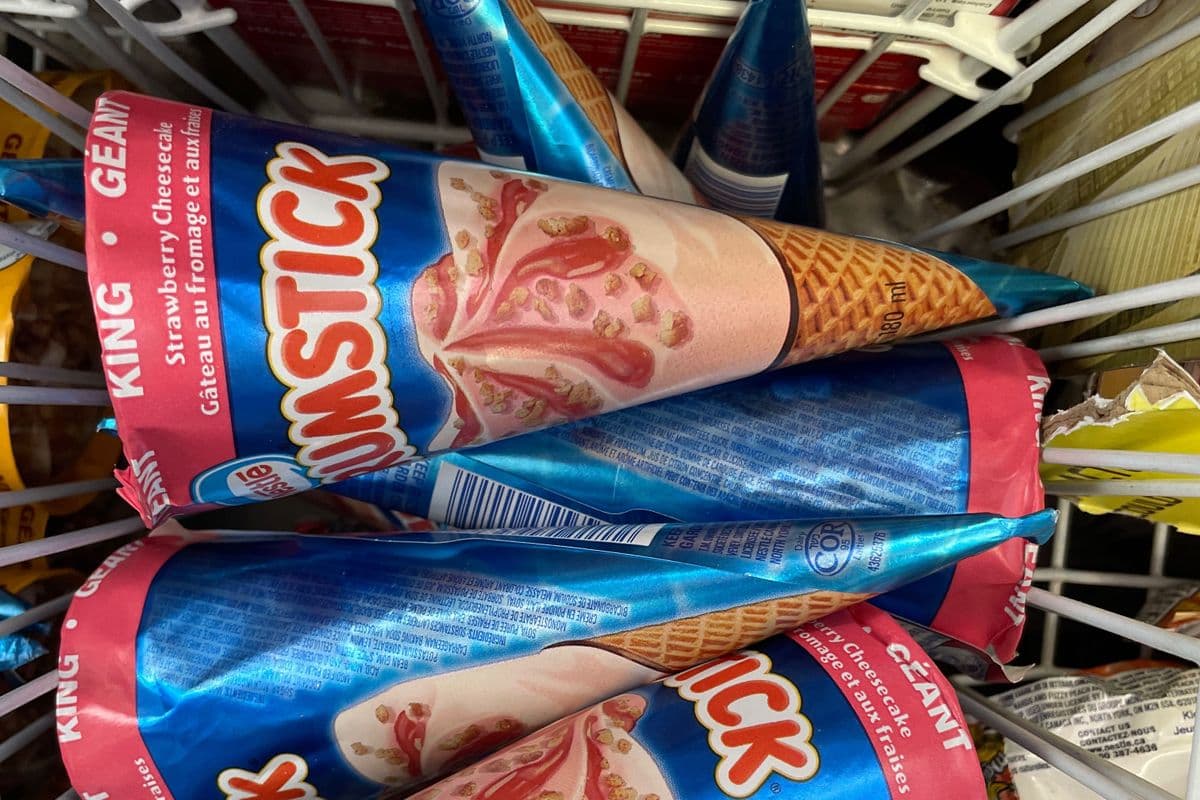 Drumstick gâteau au fromage et au fraise 180ml