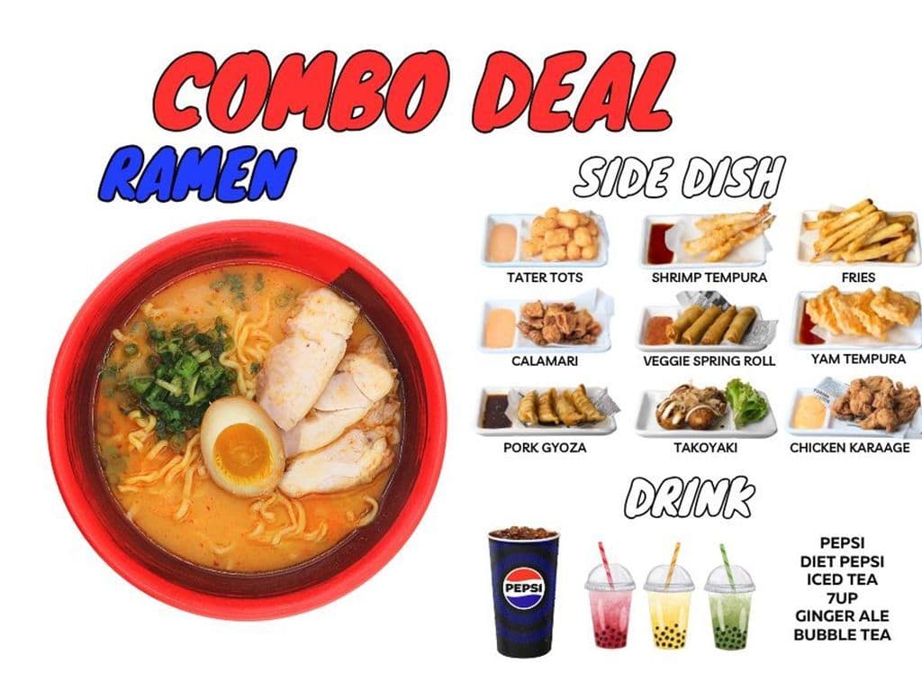 Spicy Chicken Ramen Combo