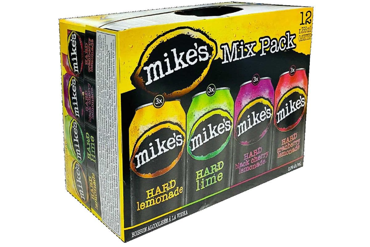 Mikes Hard Lemonade Mixer (12 Pack) (12 x 355 ml Cans)