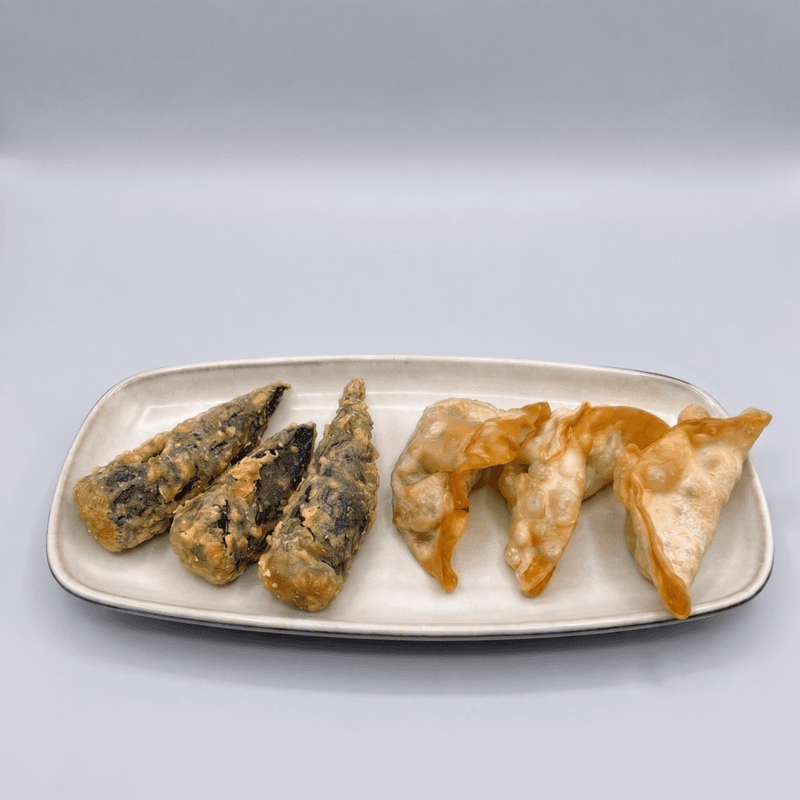 Fried Mandu & Seaweed Roll Combo (Tteokbokki Pairing) / 만두튀김 김말이 콤보