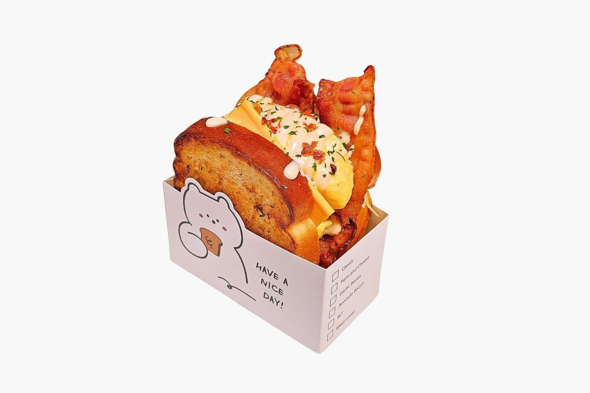Garlic Bacon & Cheese