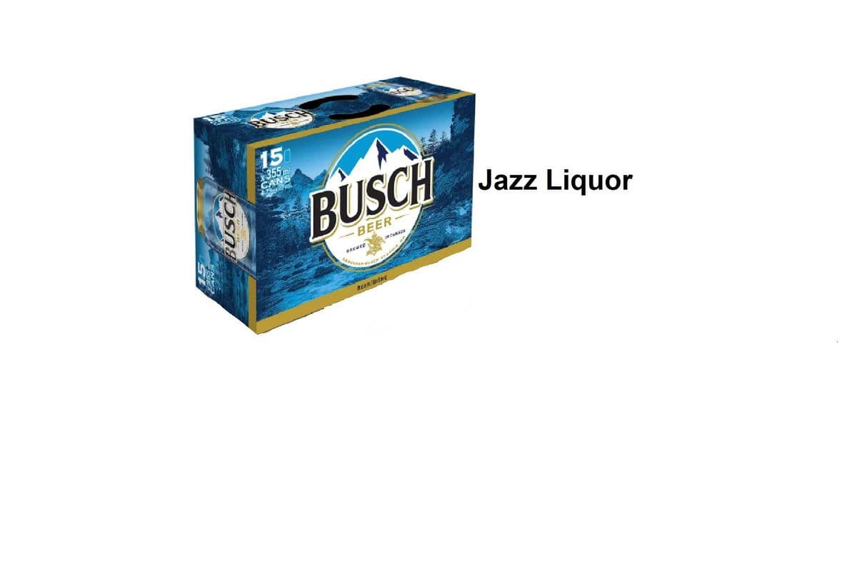 BUSCH 15 CANS (1 x 15×355ML )