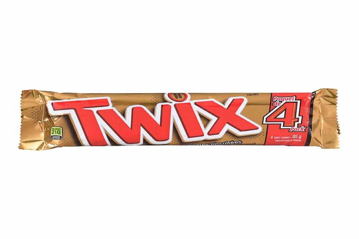 Twix 4 Pack Cookie Bars (85g)
