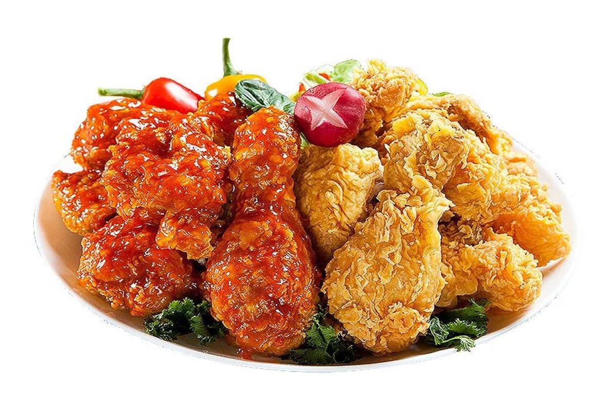 Choose any two flavor of half chicken