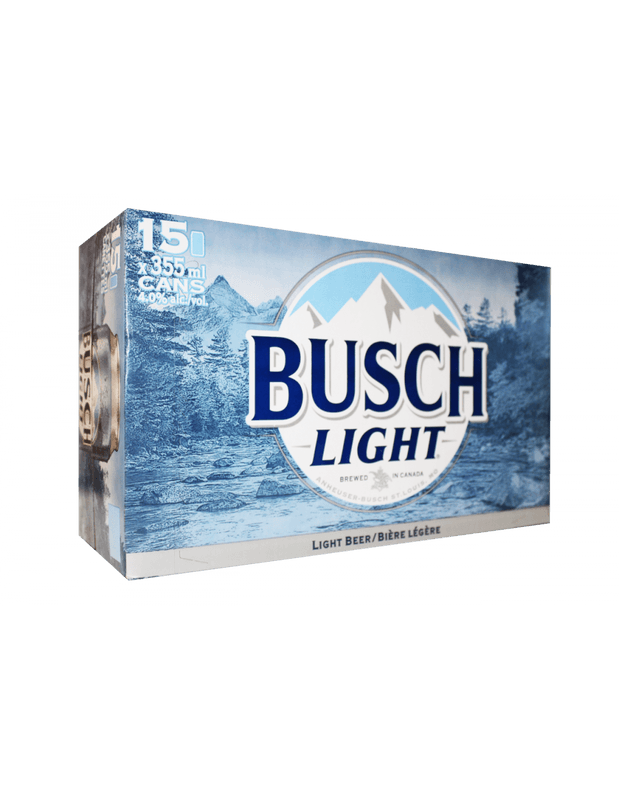 Busch Light 15 can (15 x 355 ml Can)