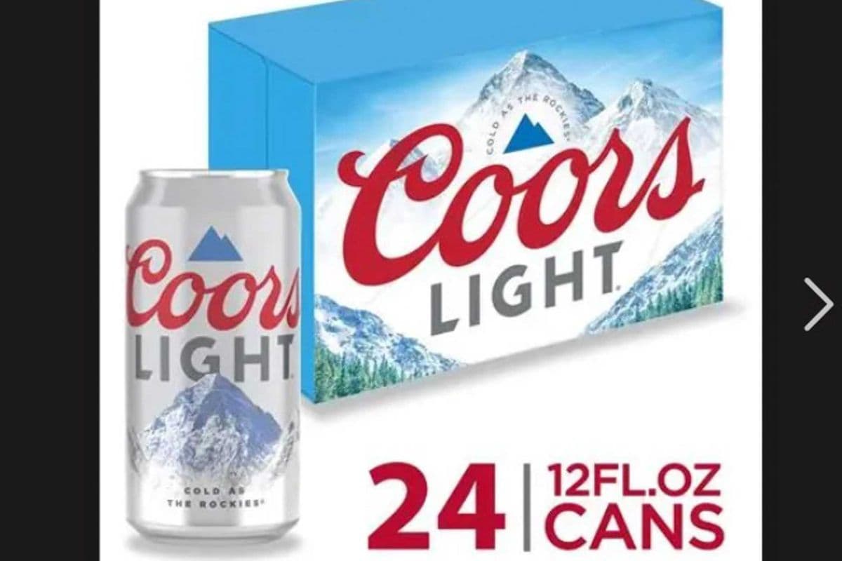 COORS LIGHT 24 PACK ( $12.00 OFF ) (24 x 355ML)