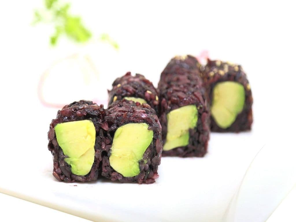 86B brown rice avocado roll