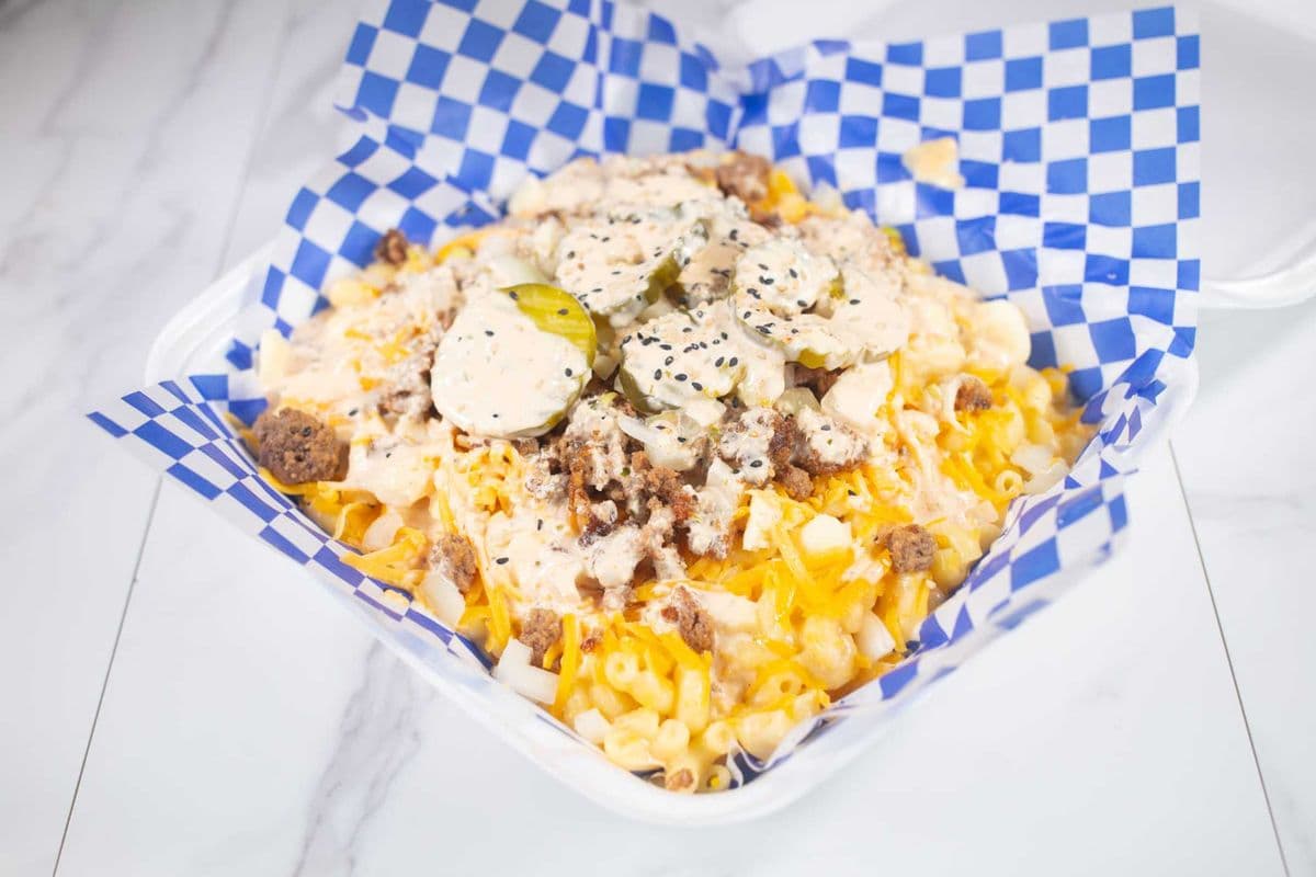 Big Mac Mac 'N Cheese