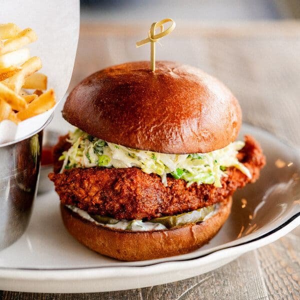 NASHVILLE HOT CHICKEN SANDWICH