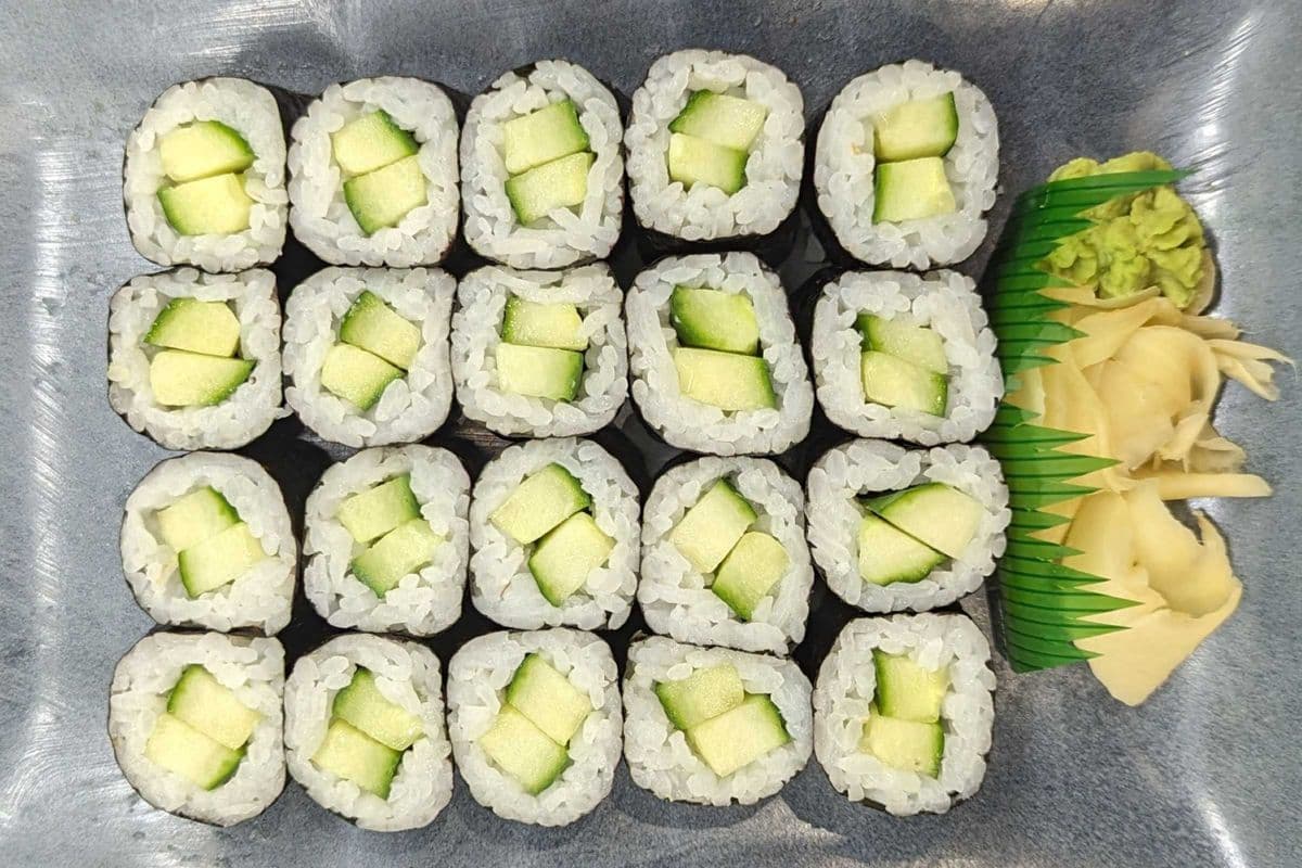 Cucumber Maki Rolls