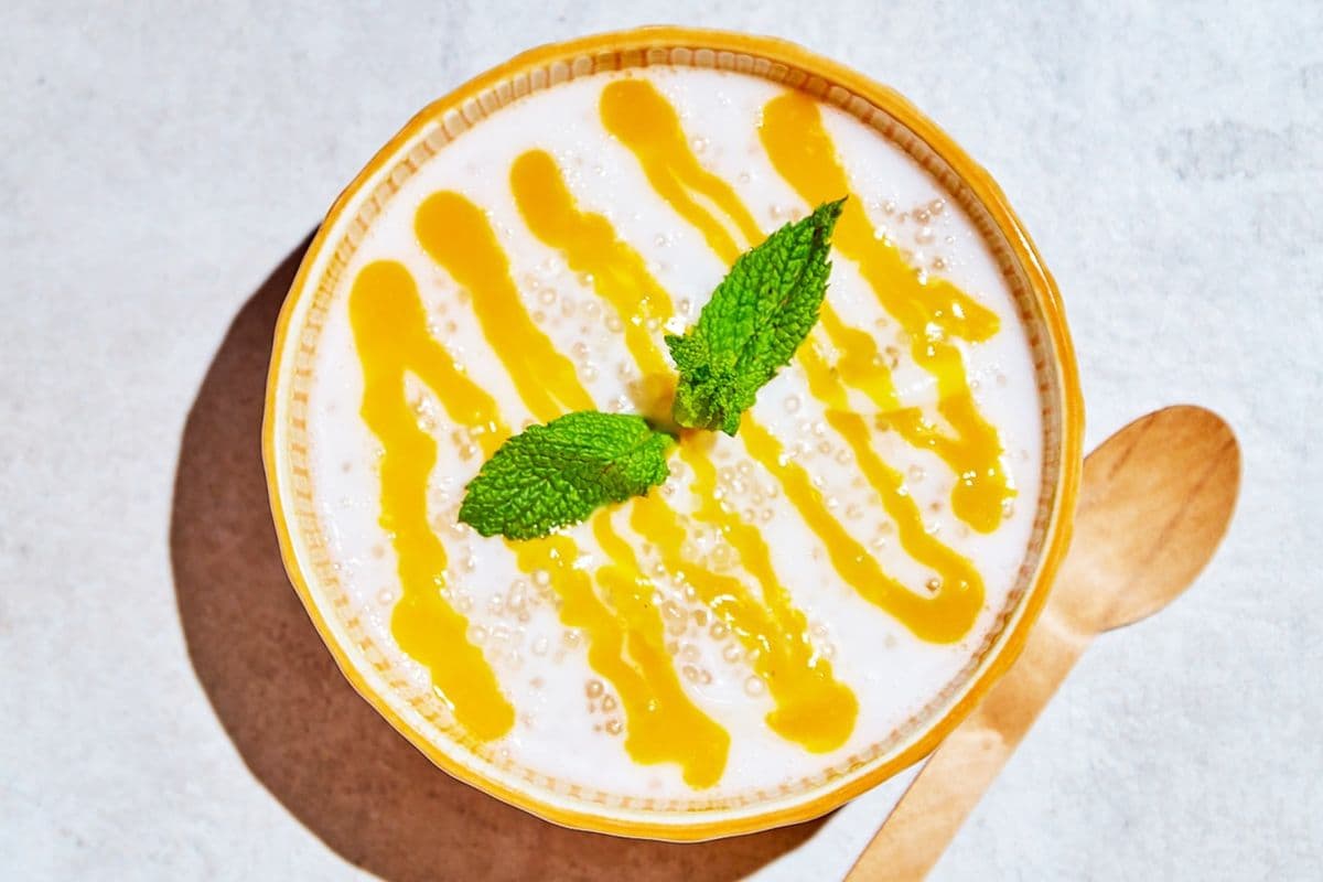 Tapioca with Coconut Milk