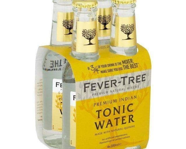 FEVER TREE TONIC WATER 4X200ML