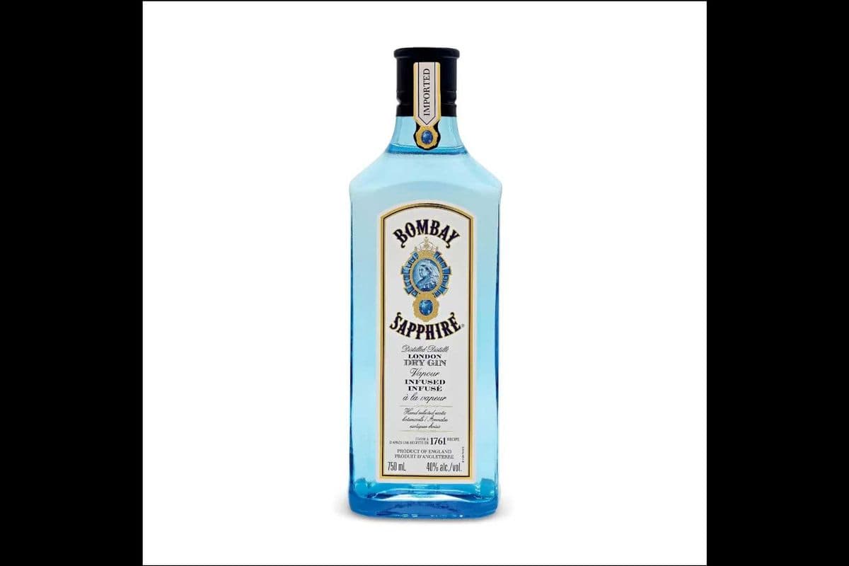 Bombay Sapphire London Dry Gin (750 ml Bottle) (1 x 750ML)