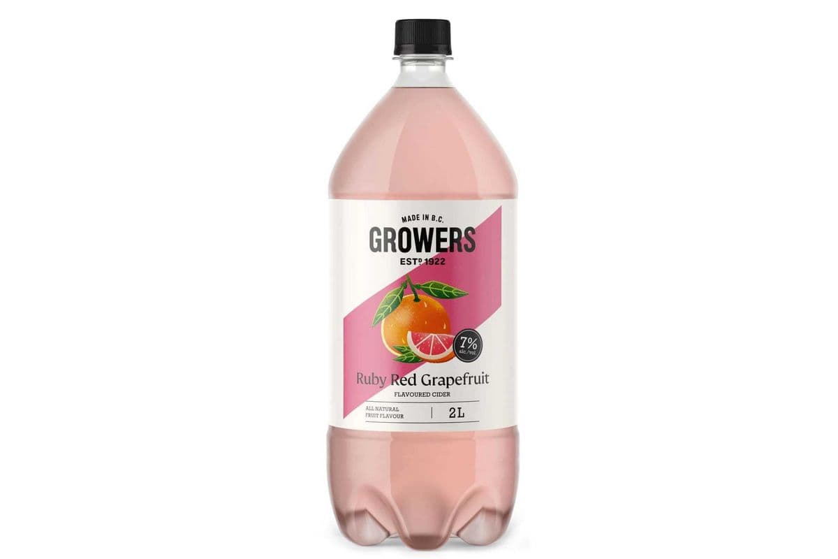 Growers Ruby Red Grapefruit Cider 2L (1 x 2L)