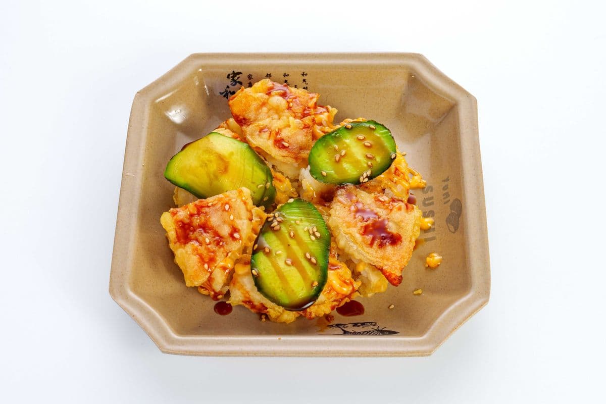Veg Sushi Pizza (6 pcs)