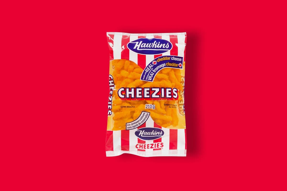 Hawkins Cheezies (210g) - 77139