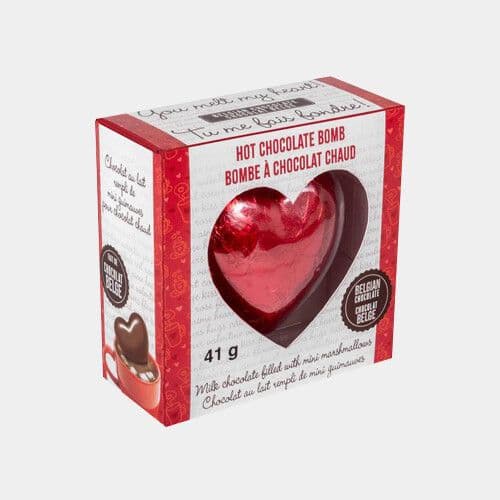 Chocolat au lait belge avec mini guimauves / Hot Chocolate Bomb