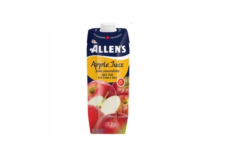100% Pure Allen’s Apple Juice