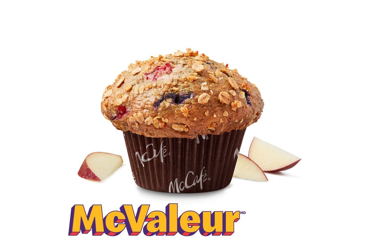 Muffin fruits et fibres [380.0 Cal]