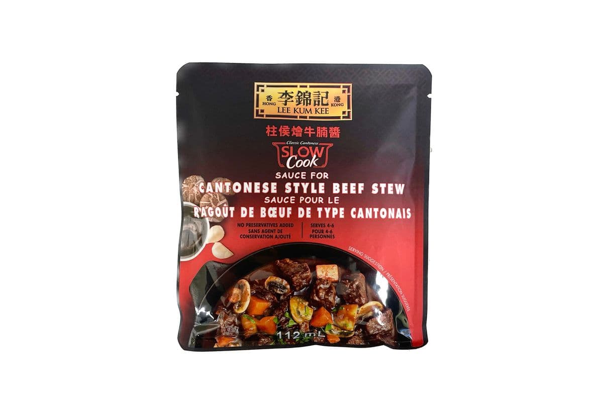 Lee Kum Kee Cantonese Style Beef Stley Sauce(Bag112ml)李锦记柱侯烩牛腩酱