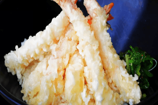 #12 Prawn Tempura Don (Rice Bowl)